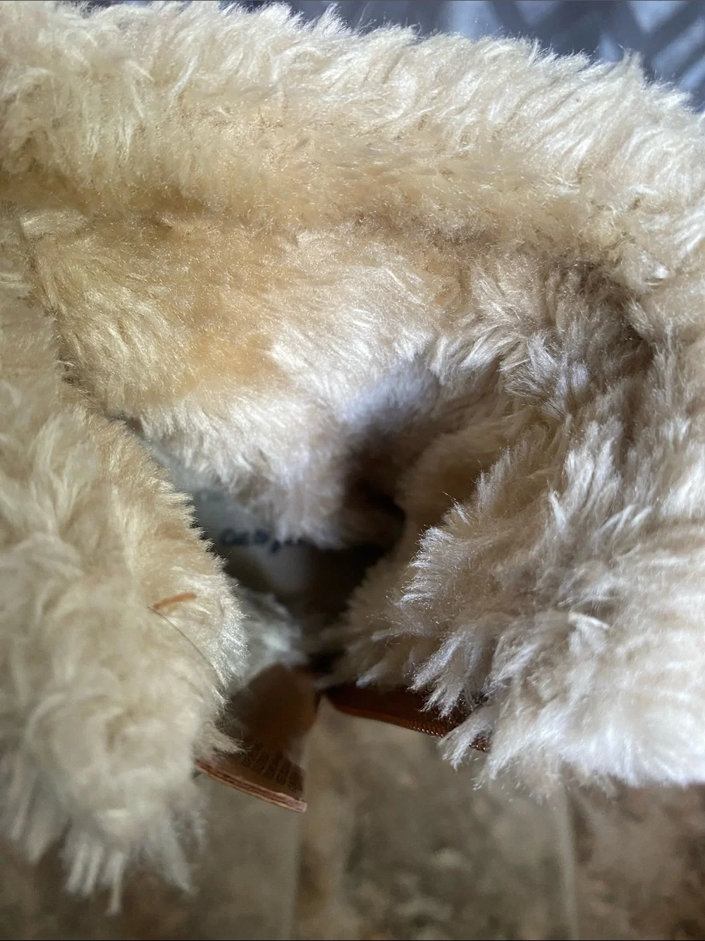Cat & Jack Toddler Girls Size 8 Brown Faux Fur Lined Winter Boots